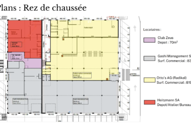 Immeuble commercial avec bon rendement