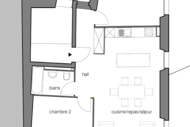 Appartement de 3.5 pièces au 2ème étage de 70m2 à Chexbres
