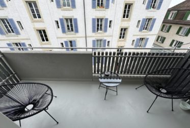Magnifique studio proche de la gare de Lausanne avec balcon