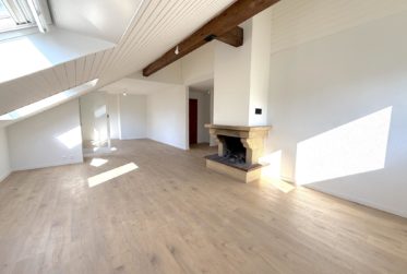 Grand appartement de 3.5 pièces avec balcon, au dernier étage