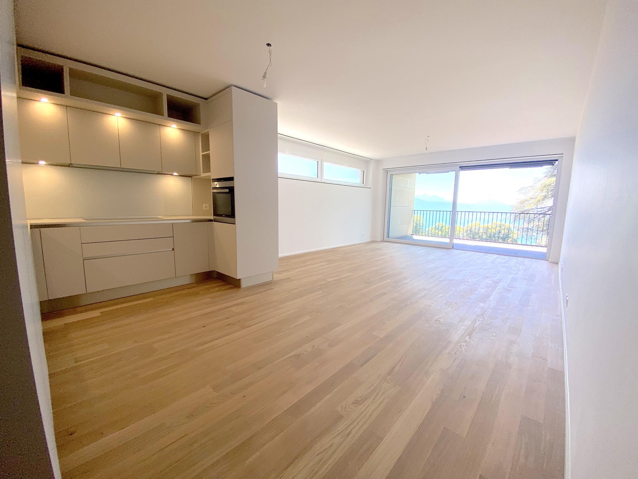 Magnifique appartement de 4.5 pièces avec balcon et vue lac