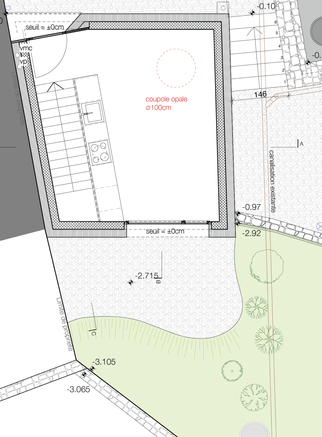 Petite maison meublée de 2.5 pièces avec terrasse et jardinet