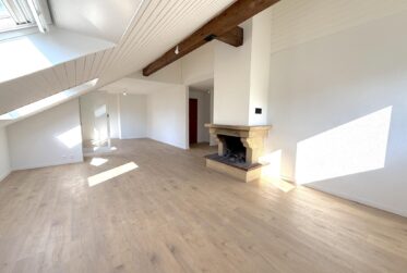 Grand appartement de 3.5 pièces avec balcon, au dernier étage
